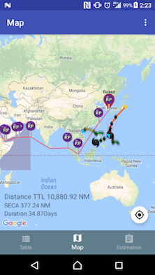 Distance M (Mobile) Screenshots